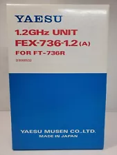 NEW! IN BOX! Yaesu FEX 736-1.2 Band Module for FT-736R Transceiver 1.2 GHz