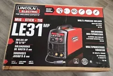 Lincoln Electric LE31MP Multi-Process Welder - Black/Red (K3461-1) New in Box