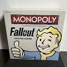 Hasbro FALLOUT MONOPOLY Collector's Edition Board Game 2015 Complete