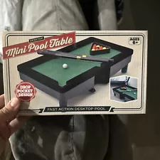 MERIDIAN POINT BRAND MINI POOL TABLE FOR DESKTOP HOME OR OFFICE (Never Used)