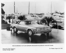 1976 Oldsmobile Cutlass Supreme Brougham Colonnade Factory Press Photo 0216