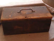 New Listingvintage wooden tool box