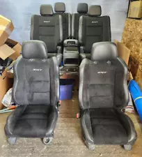 2019-2023 Dodge Durango SRT Front, Middle, Third Row Seats Black suede OEM