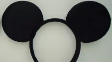 Mickey Mouse Black Classic Ears Headband Happy Birthday Party Favor Costume