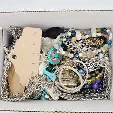 Bulk Jewelry Wearable Lot 2.4 lbs Great For Arts & Crafts, Yard Sales Etc. #6