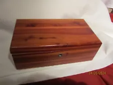 Lane Minature Cedar CHest Box for Tobias Furniture Ontario, Calforia Made USA