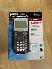 Texas Instruments TI-84 Plus Graphics Calculator - Black (‎84PL/TBL/1L1/H) New