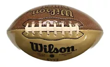 Wilson On Field Authentic NFL Game Ball Football Gold Edition Autograph RARE