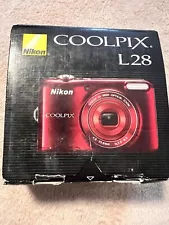 Nikon Coolpix L28 Digital 20.1 MP Camera 5X Zoom