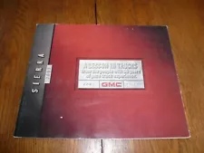 2001 GMC Sierra - Sales Brochure