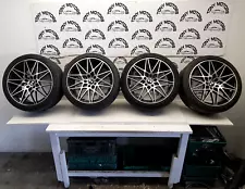 BMW M3 M4 F30 F31.. COMPETITION 19” INCH DIAMOND CUT X4 ALLOY WHEELS SET NOT OEM