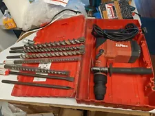 Hilti TE75 Heavy Duty Hammer Drill & Bits 10.5A J279