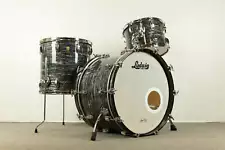 2014 Ludwig Legacy Maple Oyster Black Pearl Drum Set