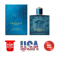 Versace Eros by Gianni Versace - 3.4 oz Eau de Toilette Spray, New Box