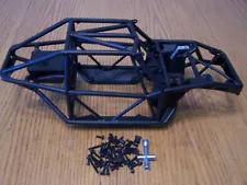 Axial 4WS Capra 1.9 Unlimited Trail Buggy Black Roll Cage &Screws Rollcage Frame