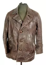 WW1 IMPERIAL GERMAN FLYING AIR FORCE CORPS FLIEGERTRUPPE PILOT LEATHER COAT