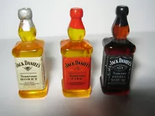 1:6 Scale JACK DANIELS BOTTLES THREESOME FOR 11.5-12" DOLLS/FIGURES