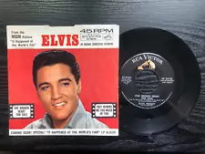 Elvis Presley ONE BROKEN HEART FOR SALE 1963 RCA Victor + Sleeve VG+/VG+ Holly