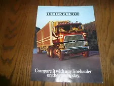 1978 Ford CL-9000 Series Sales Brochure - Vintage