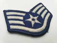 US Air Force Rank Insignia Staff Sergeant Patch. 3" NOS