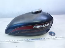 1979 Kawasaki KZ1000 LTD K439-1) gas petrol fuel tank with emblems and cap