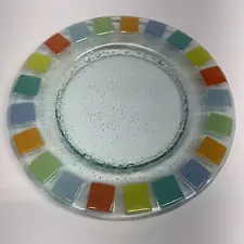 Villeroy & Boch Twist Alea Vitrum Glass 13” Round Platter/Chargers