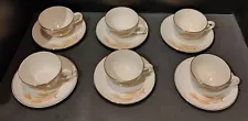 Golden Wheat Dishes 22K Gold Trim Plates Bowls Cups Saucers Creamer/Sugar Gravy