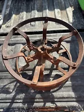 vintage garden hose reel