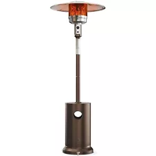 EAST OAK 48,000 BTU Patio Heater for Outdoor Use With Round Table Bronze