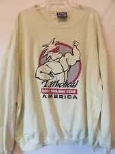 Vintage 90s T Micheal Body Building Gear Sweatshirt Gym XXL Workout 29"x29" Mens