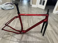 WINSPACE G2 Red GRAVEL Frameset - sz:M (Cheap Fast Shipping)