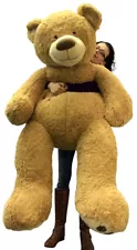 5 Foot Very Big Smiling Teddy Bear Soft, Giant Stuffed Animal Bear