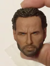 1/6 Sheriff Rick Grimes the Walking Dead Head Sculpt hot toys watch and gun