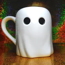 2018 MARTHA STEWART GHOST MUG Halloween Macy's retired spooky cute phantom RARE