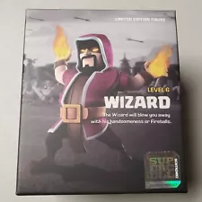 WIZARD LEVEL 6 CLASH OF CLANS SUPERCELL LIMITED EDITION FIGURE