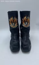 Harley-Davidson "Ride Free" Black Leather Boots