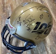 NFL 100th Anniversary Game Used Riddell VSR-4 Size Large Unknown Signatures