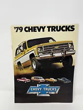 1979 Chevrolet Trucks Sales Brochure Blazer Suburban El Camino Pickups Vans Luv