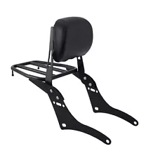 Backrest Sissy Bar & Luggage Rack Fit For Honda Rebel CMX 300 500 2017-2022 (For: 2017 Honda Rebel 500)