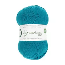 West Yorkshire Spinners Signature 4 Ply Yarn Wool 100g - Blueberry Bonbon (365)