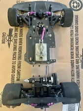 Vintage 1/10 Mugen K2-X ADVANCE 4wd Nitro On-road Chassis Rc Car Used For Repair