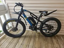 Custom CycMotor X1 Gen3 3000W e Bike for adults fat tires full suspension