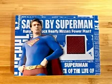 2006 Topps Superman Returns Costume Memorabilia Insert Cards