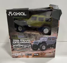 Axial SCX24 Jeep Wrangler JLU 4WD RTR Scale Mini Rock Crawler Green AXI00002V3