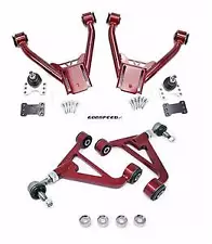 GODSPEED PROJECT 4PC FRONT+REAR CAMBER ARM KIT FOR 00-09 HONDA S2000 S2K AP1 AP2