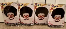 Lot Of 4 Black Wigs For Children/Costume-theatrical-glamour Preowned