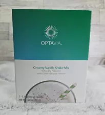 Optavia Creamy Vanilla Shake Mix 7 Fuelings New 1/25 Medifast