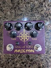 Analogman King of Tone KOT V4 High Gain Toggles For Left And Right Clone