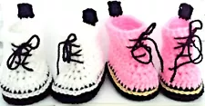 BABY CROCHET KNITTING HAND SHOES TRAINERS SNEAKERS CLOTHES SOCKS HATS CAPS BOOTS