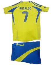 Cristiano Ronaldo Football Soccer Uniform Kits With Shorts for Kids & Mens 2024